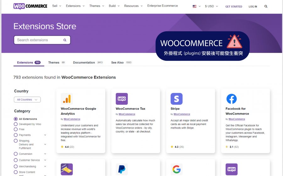 WooCommerce-plugin-外掛程式-WordPress